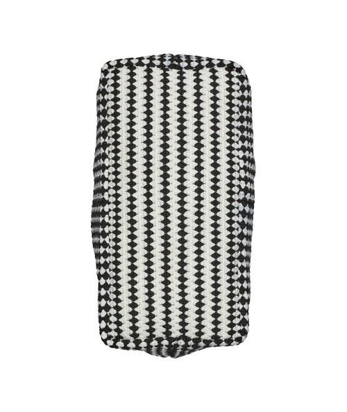 Karl Lagerfeld Paris Henriette Tote In Black/white