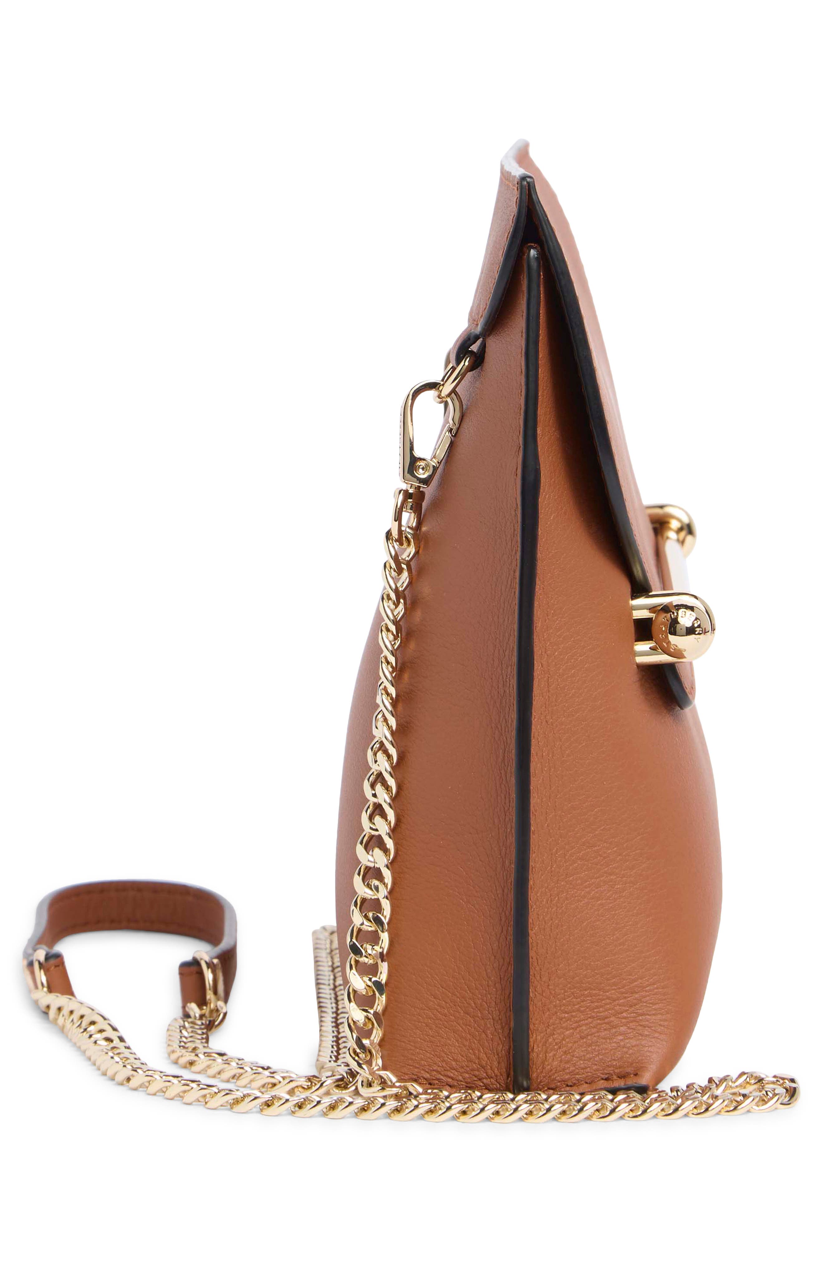 Stylist Clutch Bag, Alternate, color, CHESTNUT