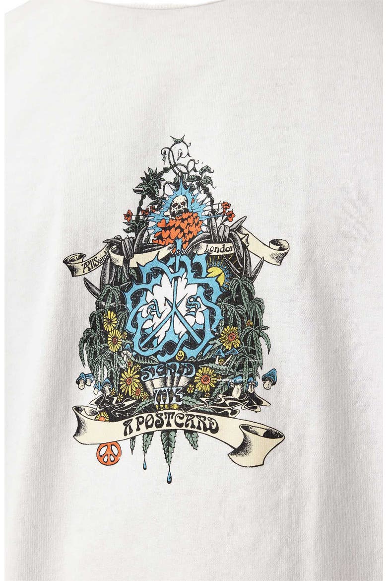 Saviour Crewneck Graphic T-Shirt, Alternate, color, CHALK WHITE