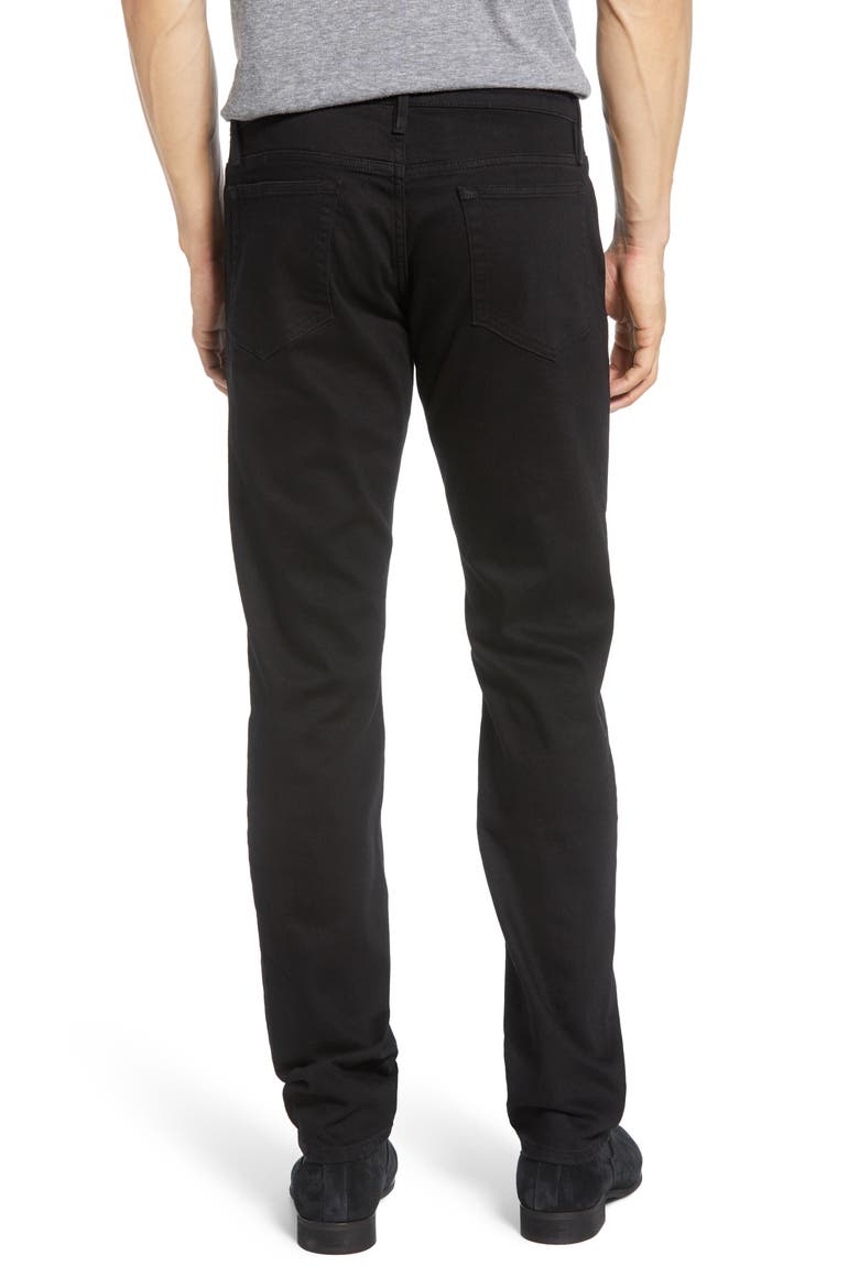 L'Homme Slim Fit Jeans, Alternate, color, NOIR