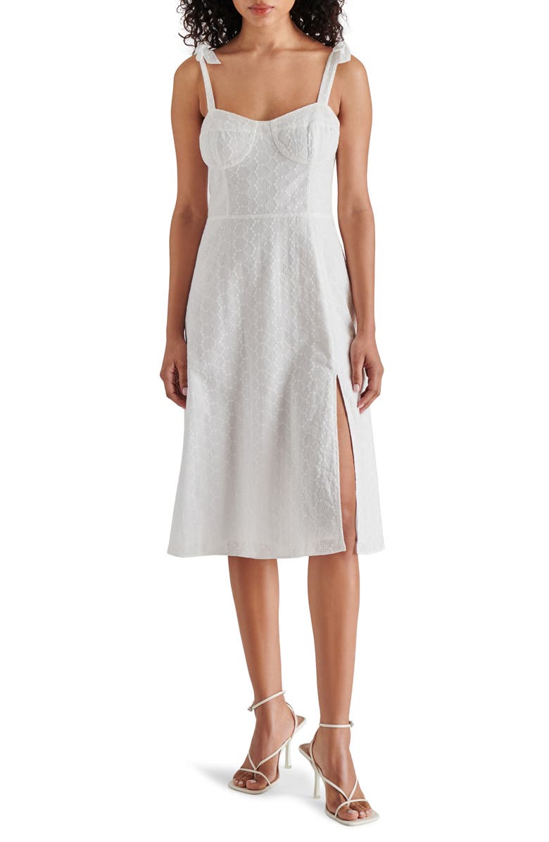 Steve Madden Carlynn Eyelet Embroidered Dress, Main, color,