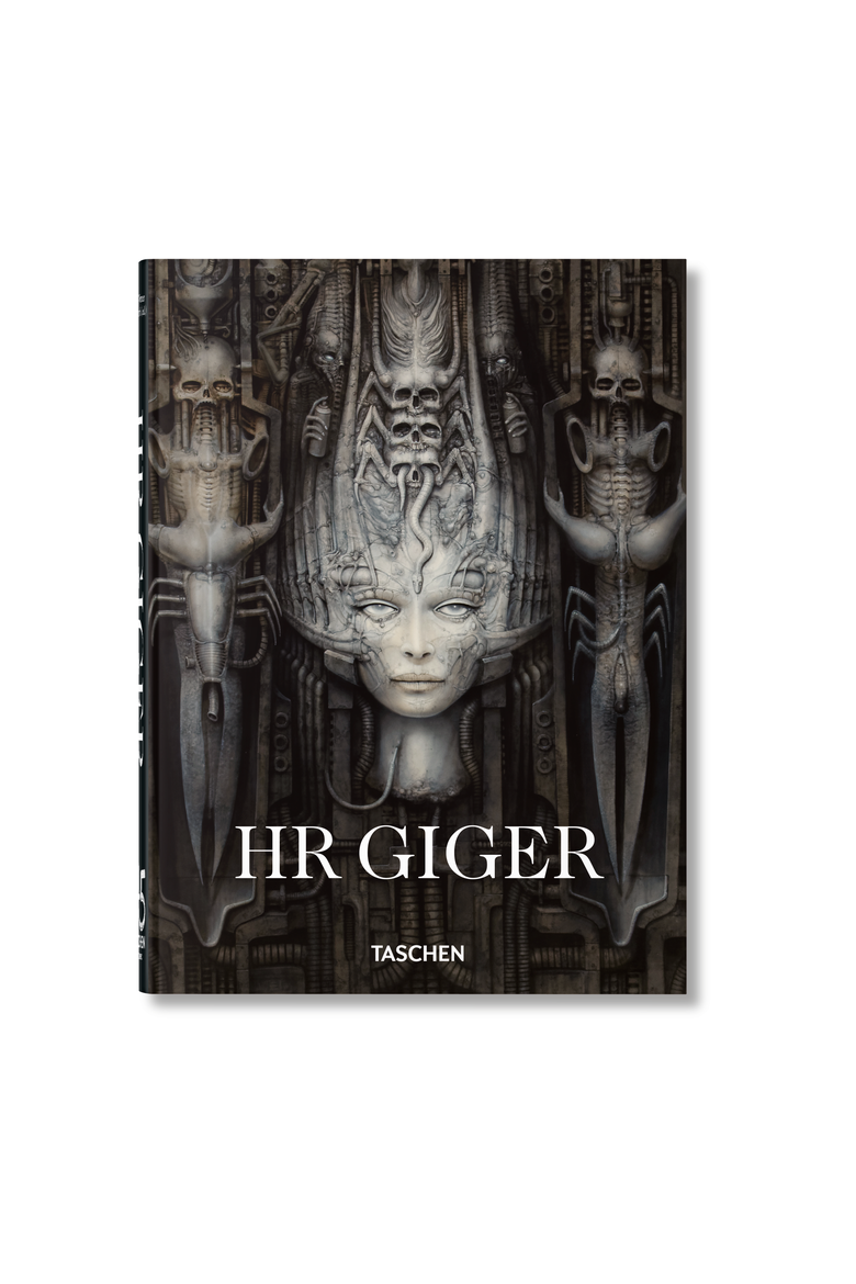 HR Giger 45th ed English French German Book, Main, color, Grey