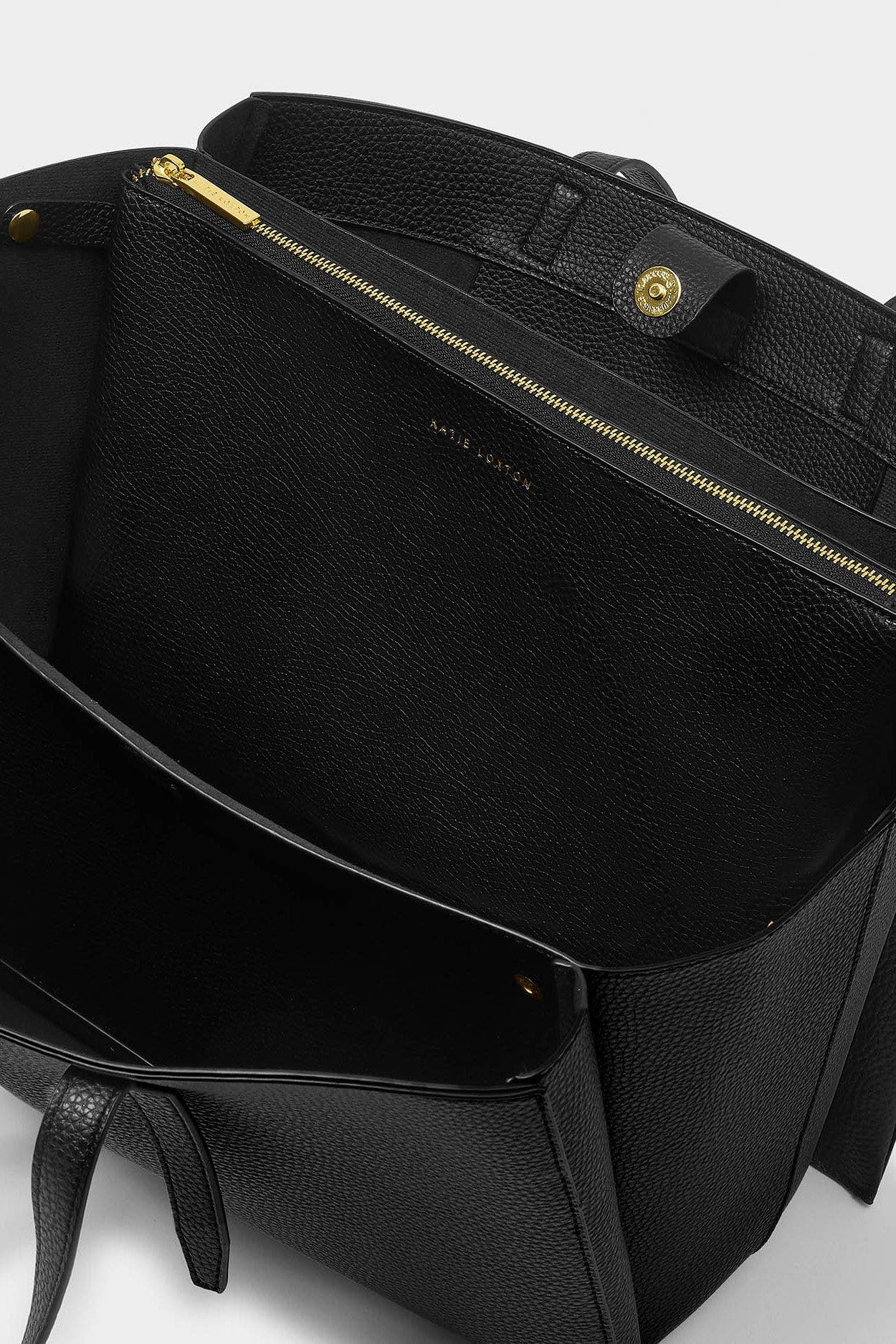 Katie Loxton Tabi Large Tote Bag, Alternate, color, Black