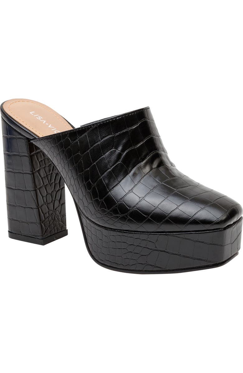Lisa Vicky Badab Platform Mule, Main, color,