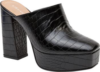 【COLOR iN ID】square platform mule Lisa Vicky Badab Platform Mule (Women) | Nordstromrack
