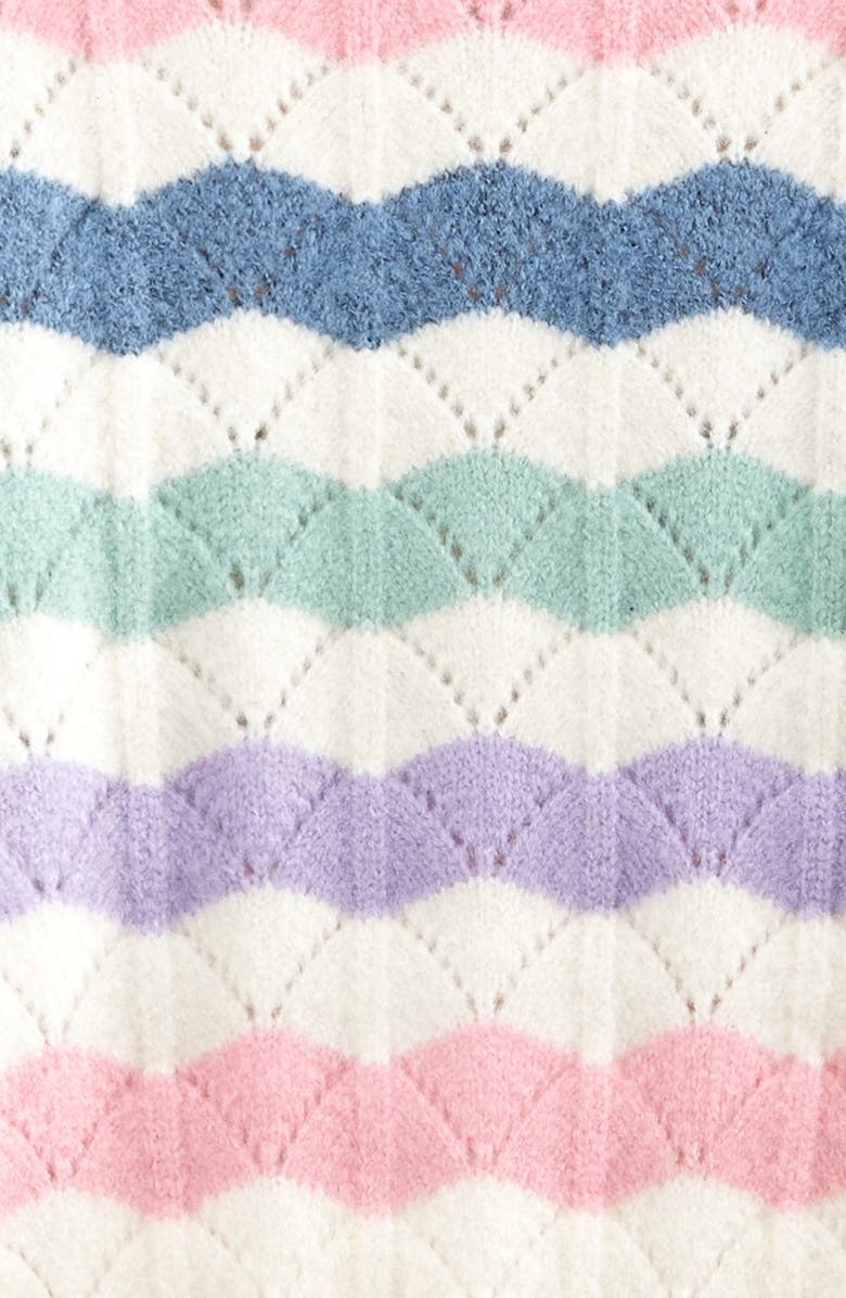 Tucker + Tate Kids' Cardigan, Alternate, color, Ivory/ Wavy Stripe