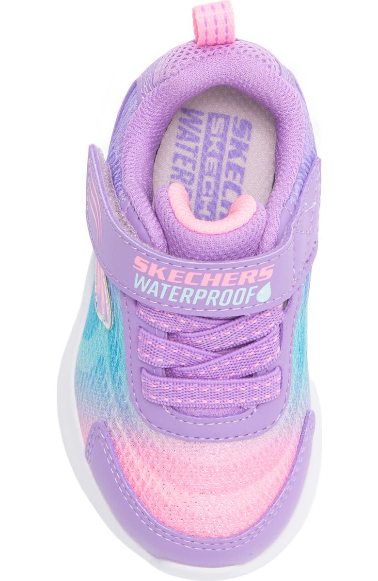SKECHERS Kids' Bounder Hydra Cool Waterproof Sneaker, Alternate, color, Lavender Multi