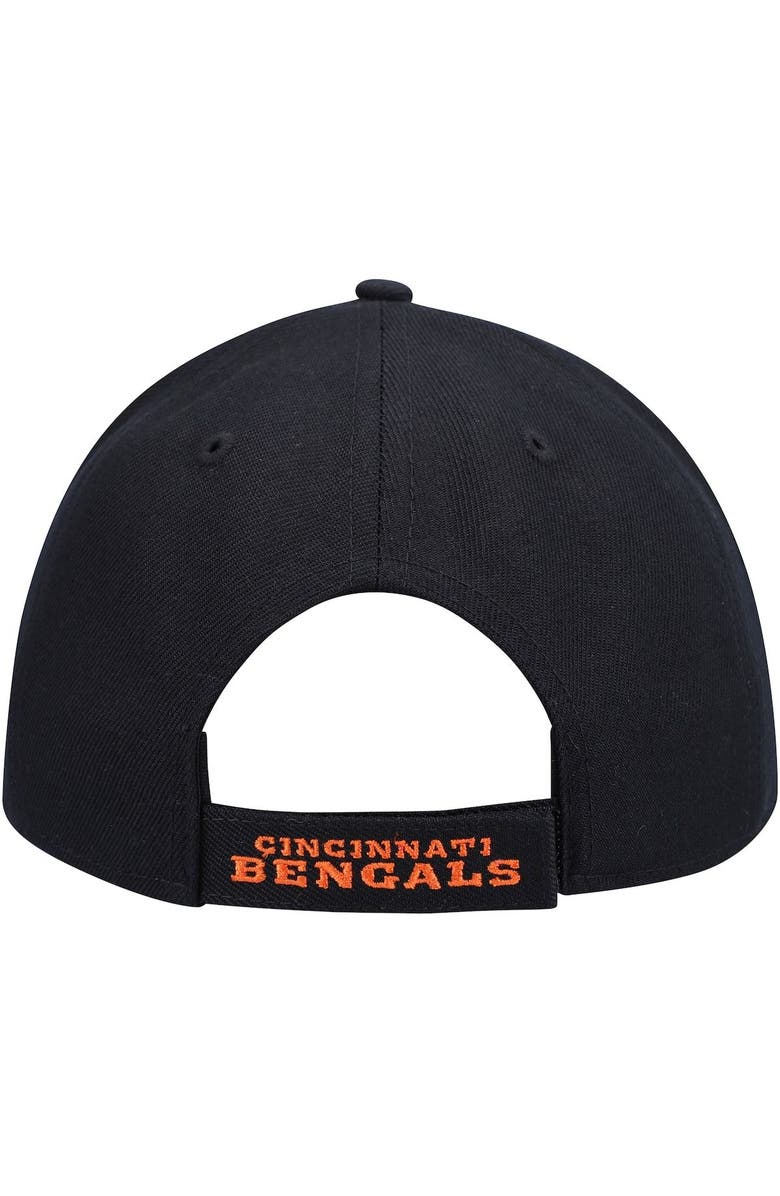 '47 Men's '47 Black Cincinnati Bengals Logo MVP Adjustable Hat, Alternate, color, Black