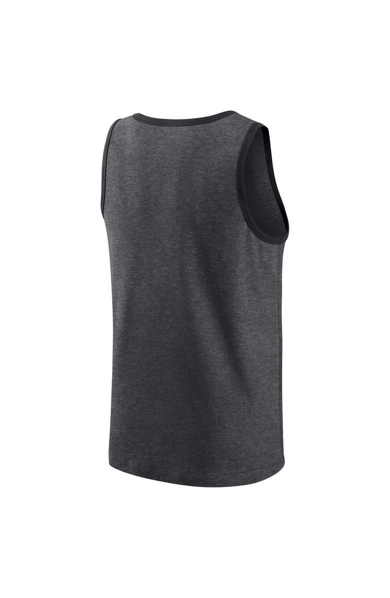 Nike Men's Nike Heathered Charcoal Cleveland Browns Tri-Blend Tank Top, Alternate, color, Heather Charcoal