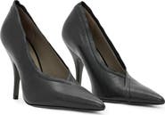 AllSaints Vera Leather Pump