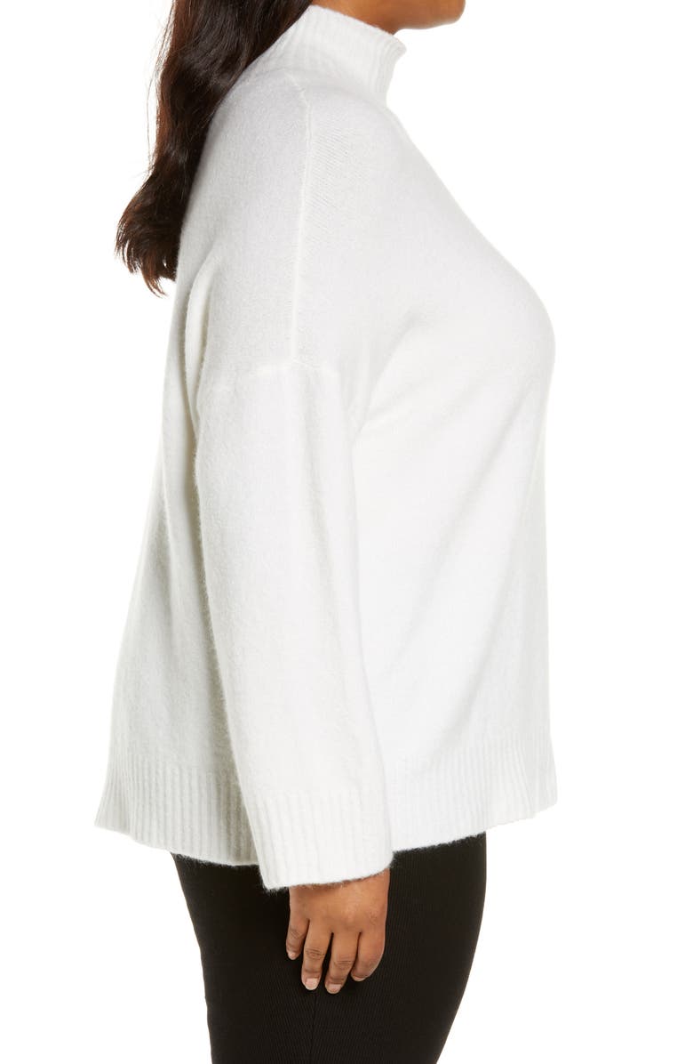 Eileen Fisher Turtleneck Box Top, Alternate, color, 