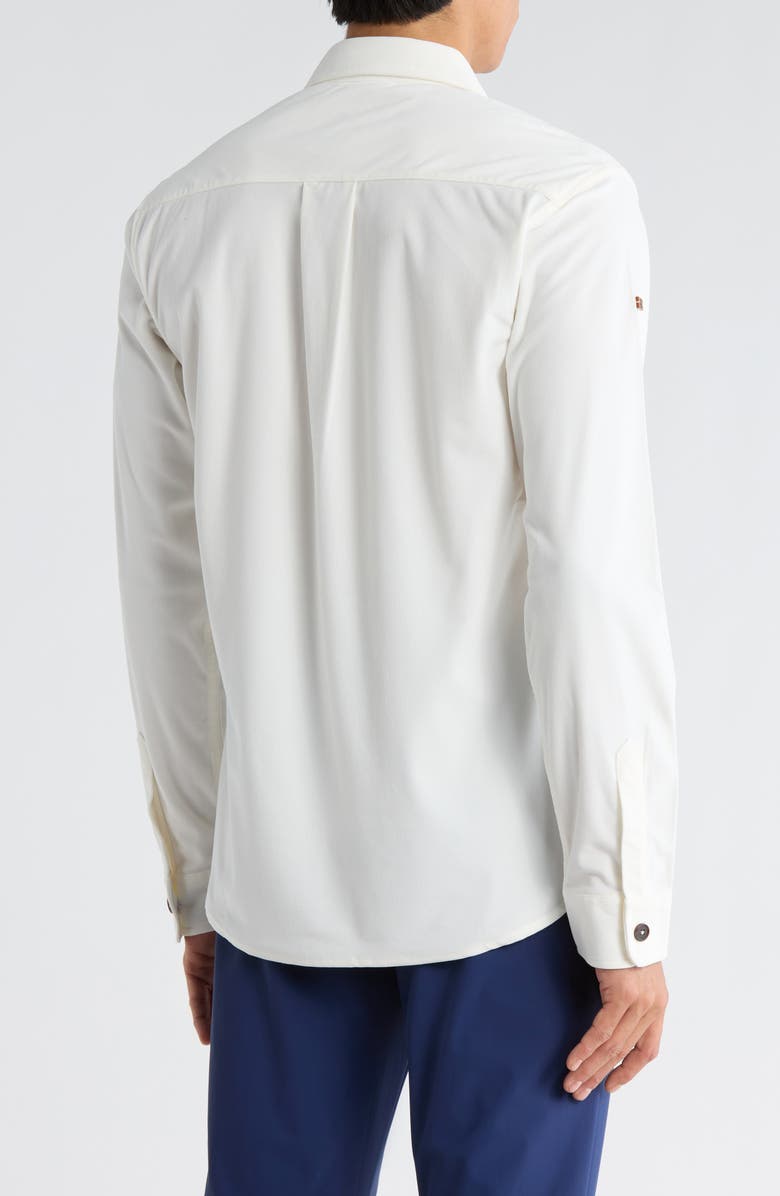 Swannies Dawson Button-Up Shirt, Alternate, color, Pearl