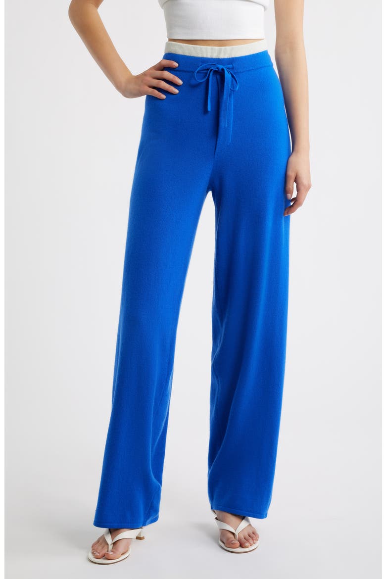 Tove Layered Sweater Pants, Main, color, ROYAL BLUE