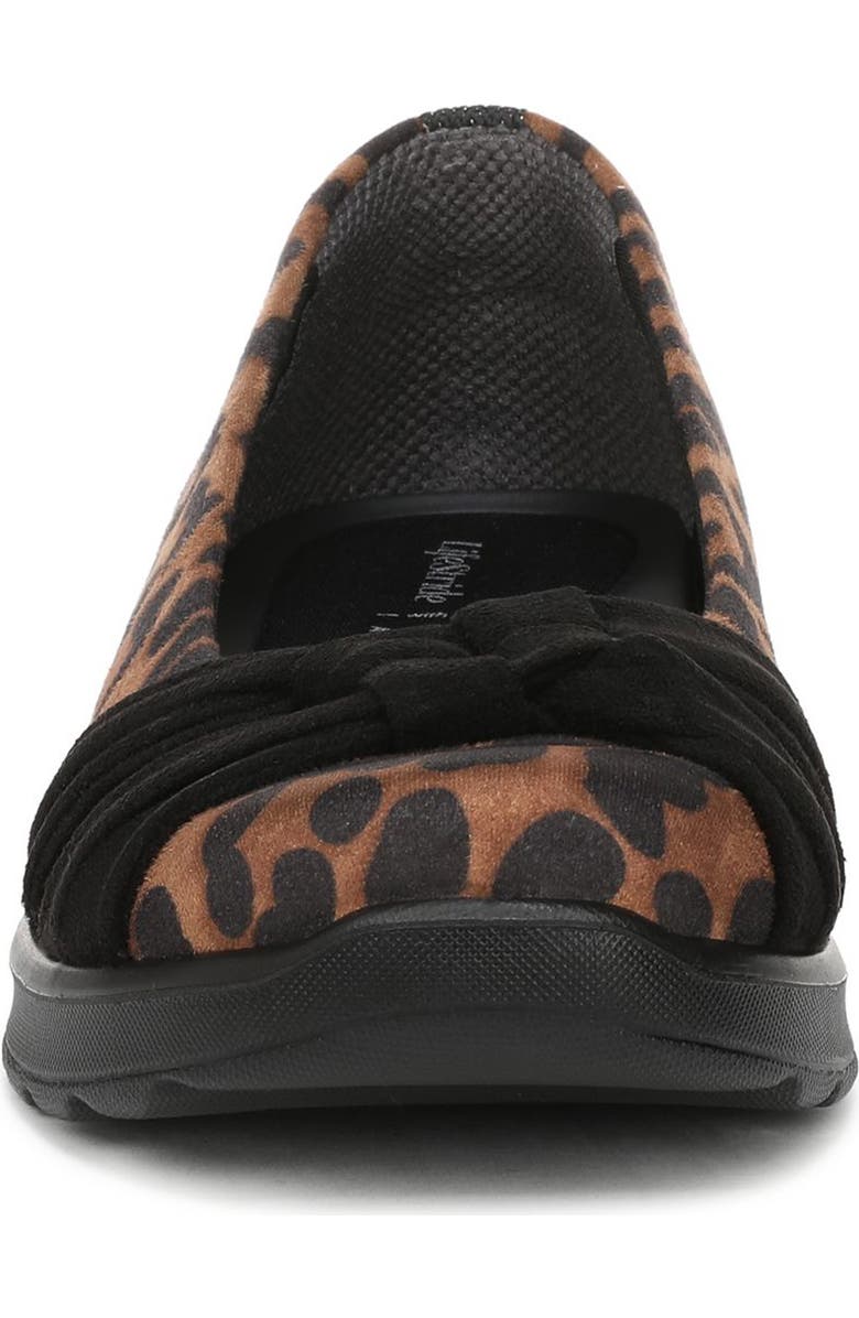 LifeStride Glamour Ballet Flat, Alternate, color, Brown Multi