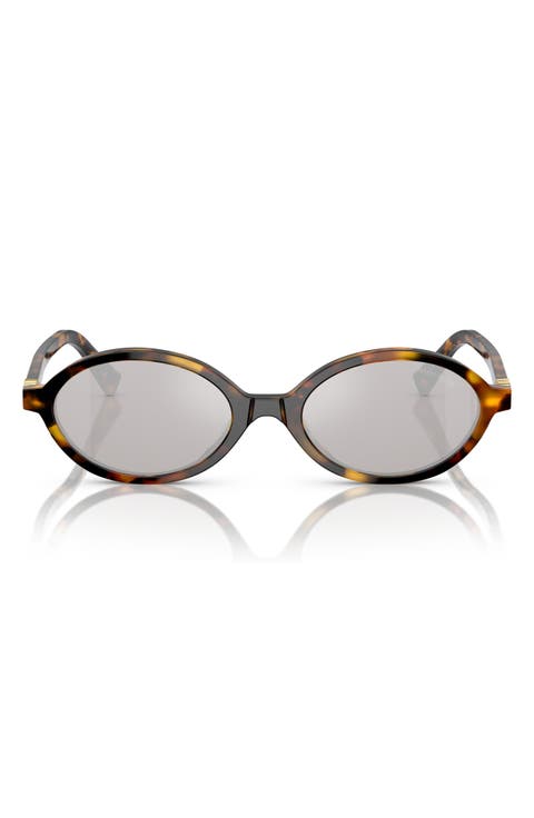 50mm Oval Sunglasses