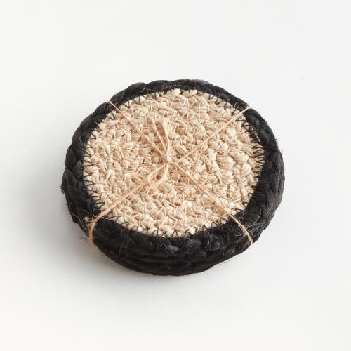 Napa Home & Garden Jute Coaster Set In Multi