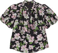 SUGARLIPS Elsinore Floral Jacquard Top