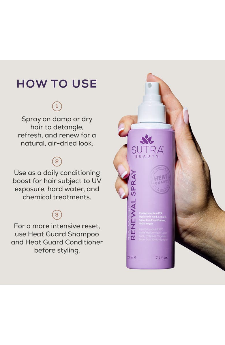 SUTRA Heat Guard Renewal Spray, Alternate, color, Lilac