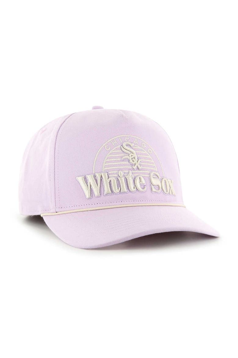 Men's '47 Purple Chicago White Sox Wander Hitch Adjustable Hat, Alternate, color, Purple