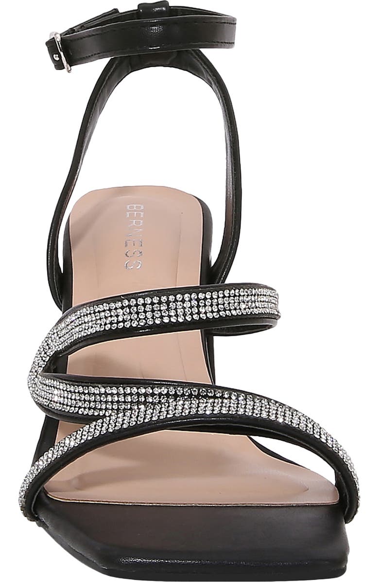 BERNESS Lilia Rhinestone Ankle Strap Sandal, Alternate, color,