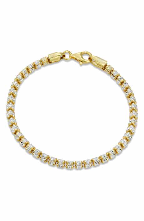 SAVVY CIE JEWELS Two-Tone Bracelet