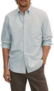 Brooks Brothers Striped Long Sleeve Oxford Shirt