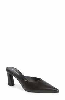 Unamused Pointed Toe Mule