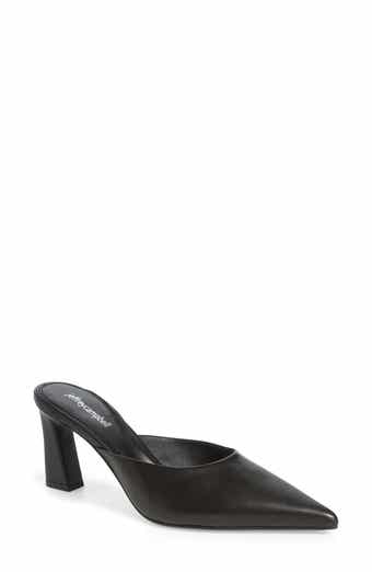 Unamused Pointed Toe Mule