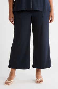 MAX STUDIO Crop Wide Leg Pants