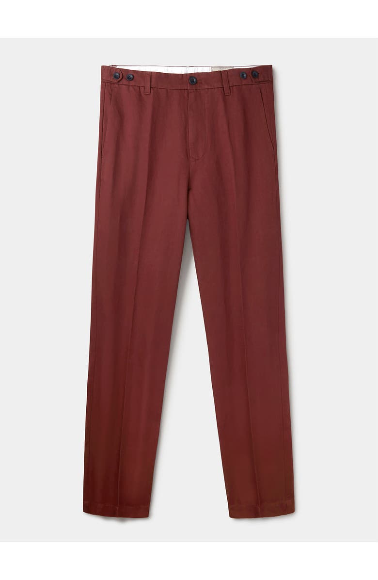 Aubin Pasmore Slim Leg Suit Trouser, Alternate, color, Brown