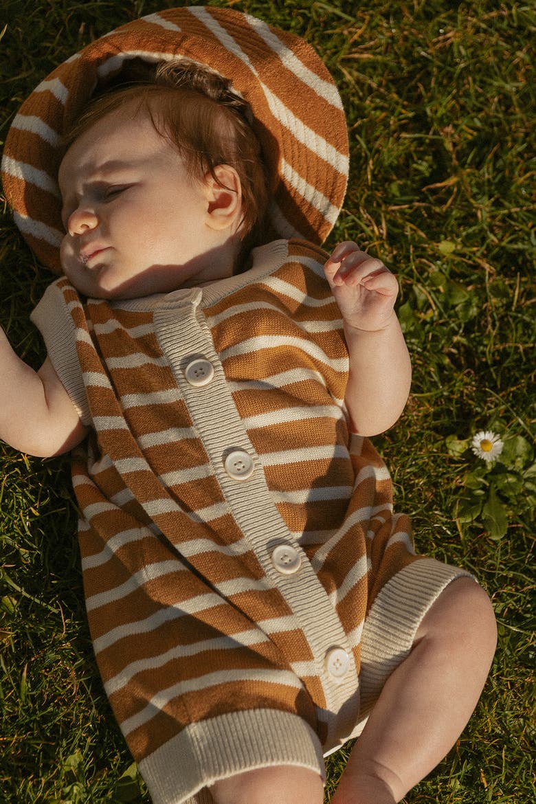 Thayer Jumpsuit, Alternate, color, Apple Cinnamon Stripe