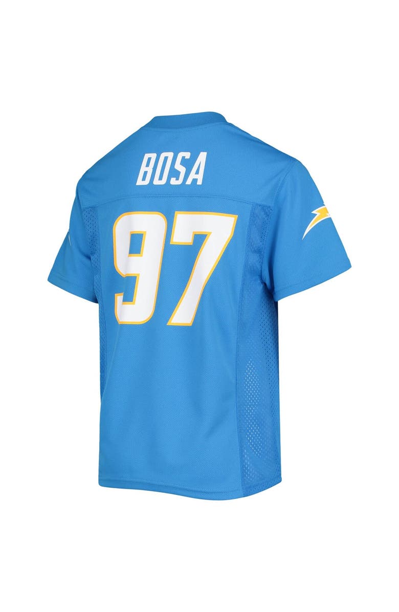 Outerstuff Youth Joey Bosa Powder Blue Los Angeles Chargers Replica Player Jersey, Alternate, color, 