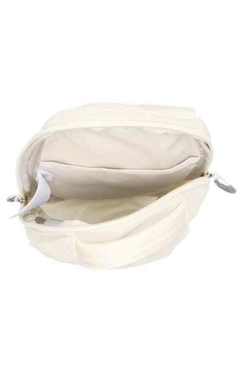 Shop The North Face Borealis Water Repellent Sling Backpack In White Dune/gravel