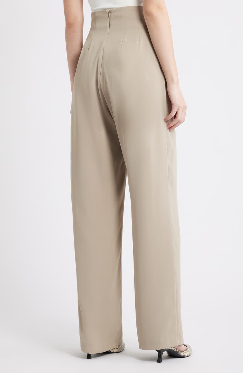 Odd Muse The Ultimate Muse High Waist Wide Leg Pants, Alternate, color, Taupe