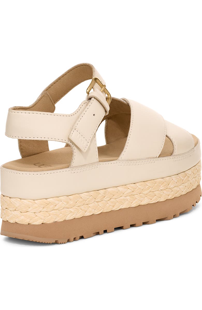 UGG<sup>®</sup> Aubrey Ankle Strap Platform Sandal, Alternate, color, Jasmine