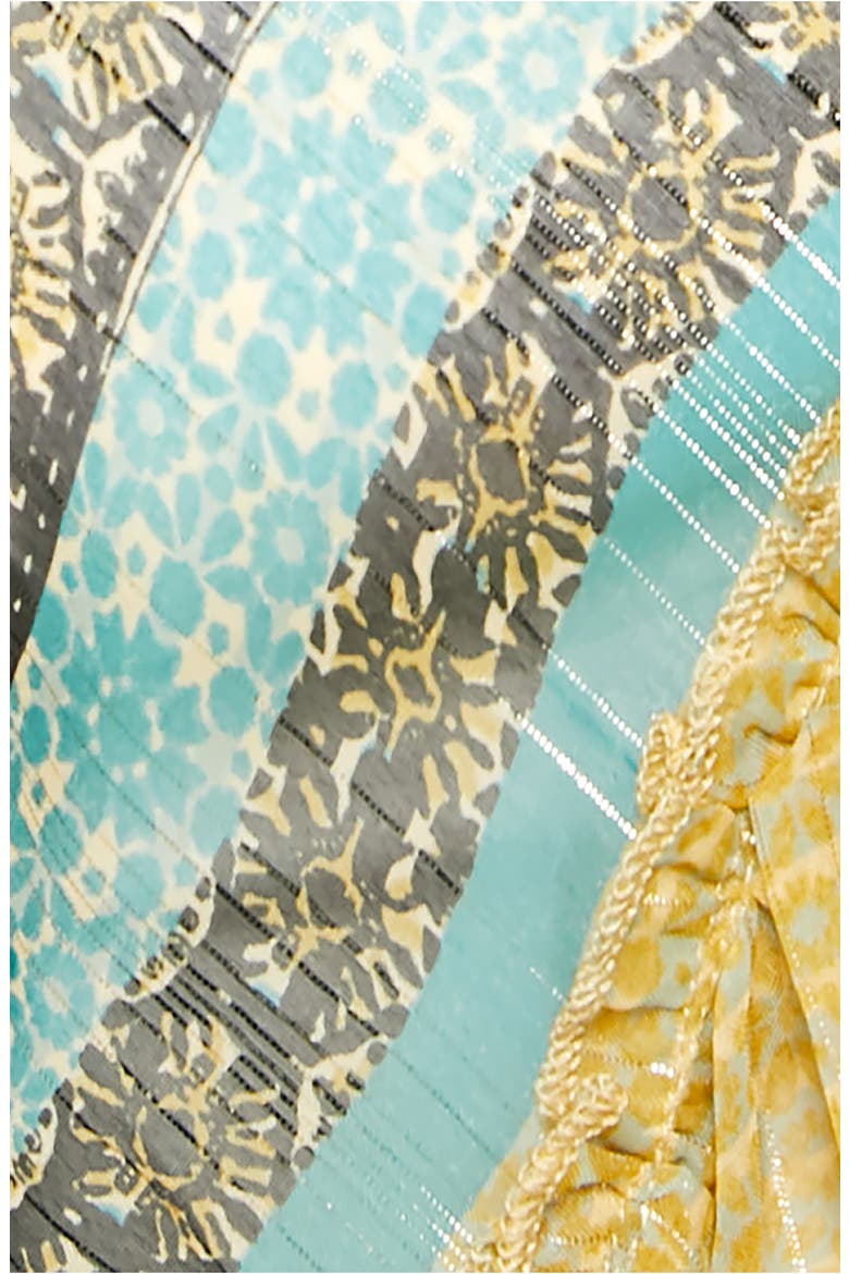 Aliya Long Sleeve Print Tunic, Alternate, color, TOBACCO FLOWER