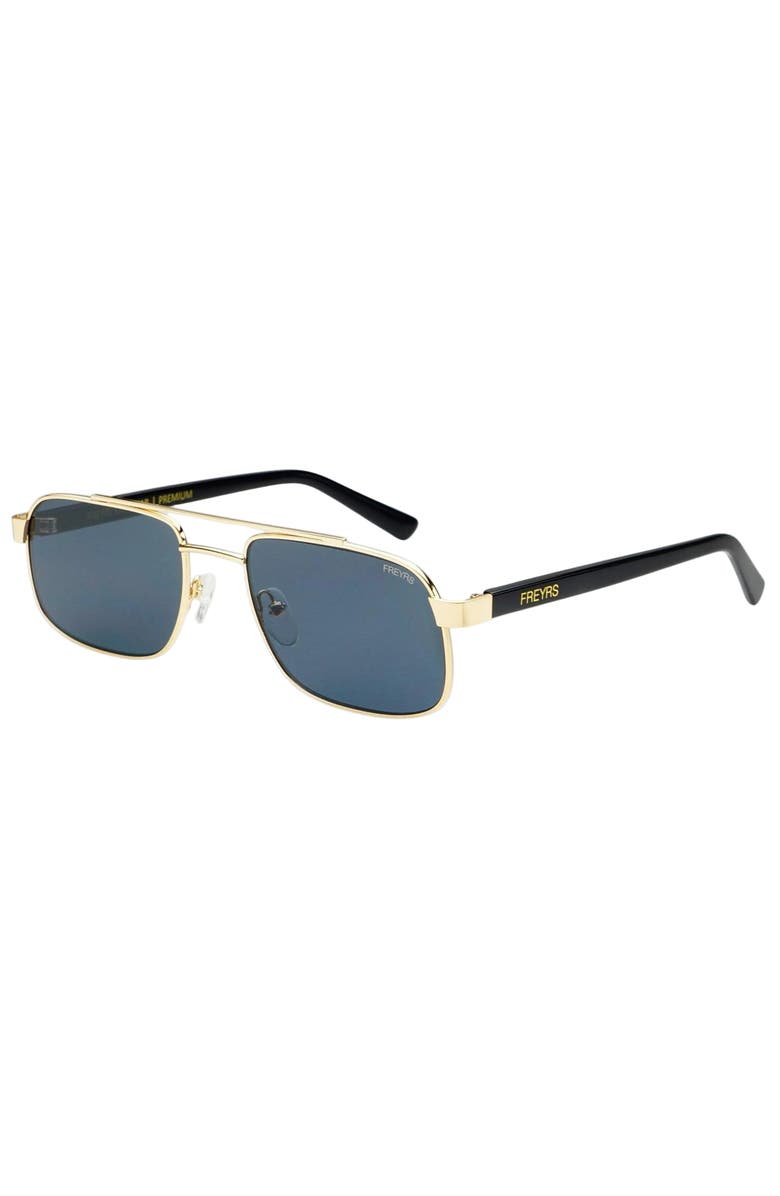 FREYRS Eyewear Vesper Aviator Sunglasses, Alternate, color, Gold / Gray