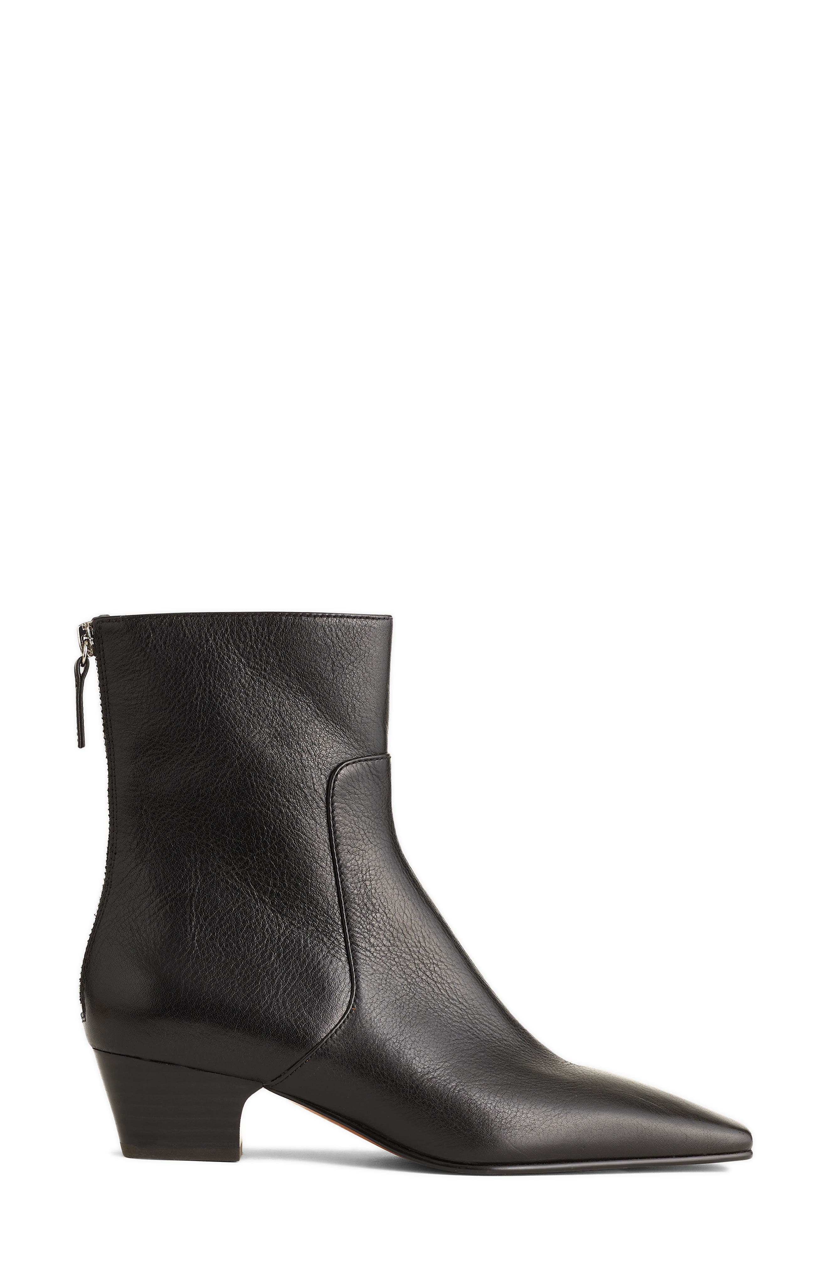 Madewell The Lexie Ankle Boot, Main, color, True Black