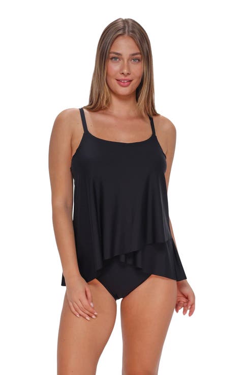 Elena Tankini Swimsuit Top - D Cup