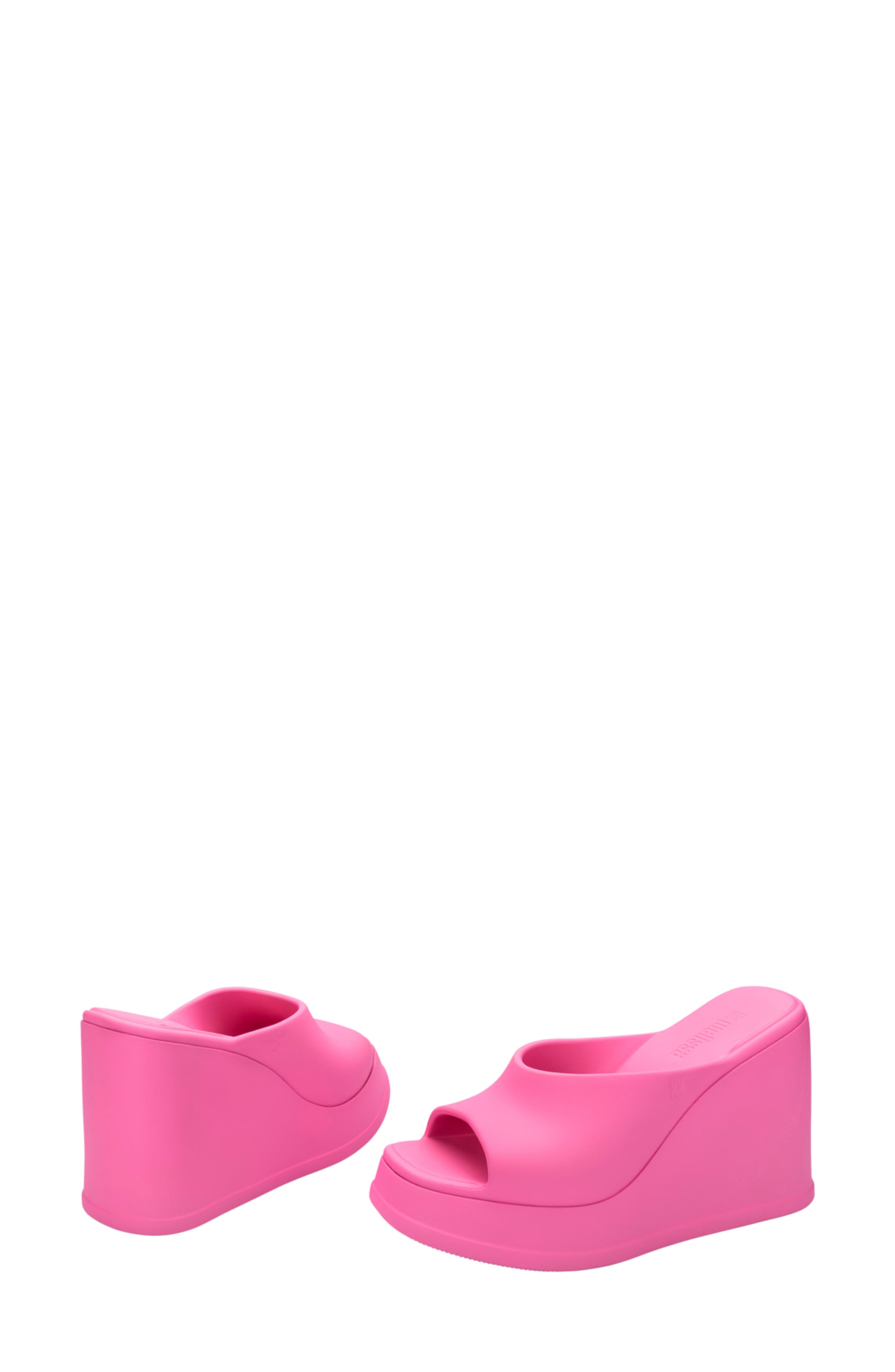 Waterproof Platform Wedge Sandal, Alternate, color, PINK