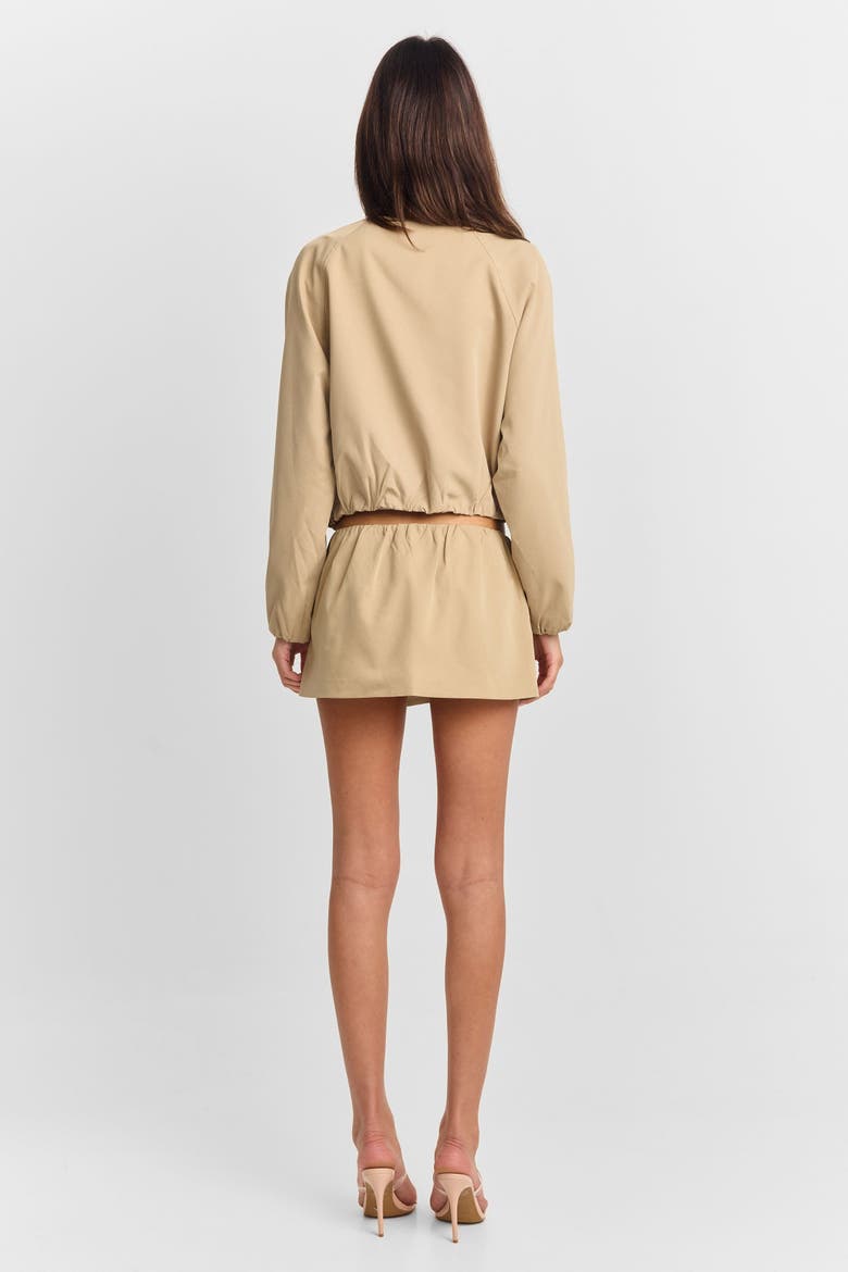 Matilda Mini Skirt, Alternate, color, Natural