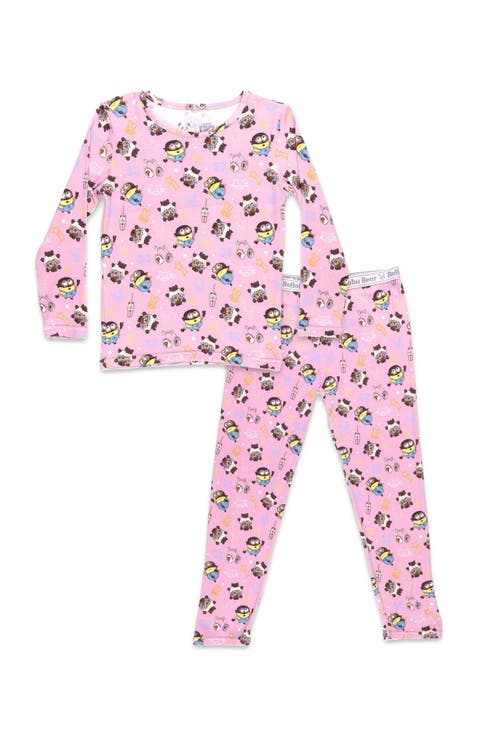 Kids' Minions Popping Set of 2 Piece Pajamas