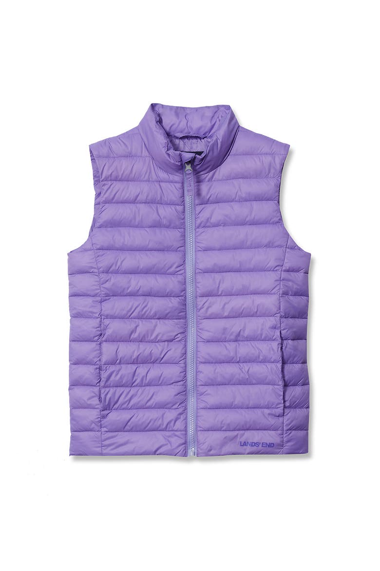 Kids Insulated Down Alternative ThermoPlume Vest, Main, color, Light Plum