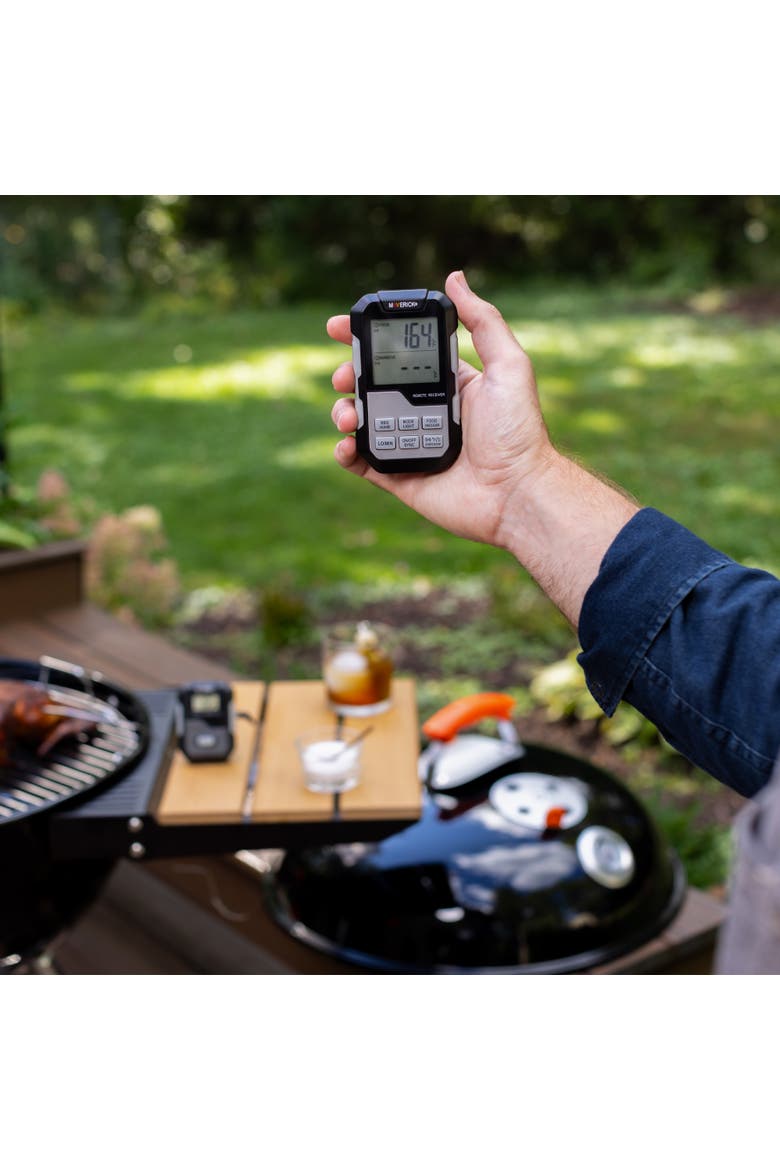 Long Range Wireless Remote Cooking Thermometer, Dual Probe, Alternate, color, Black/Grey