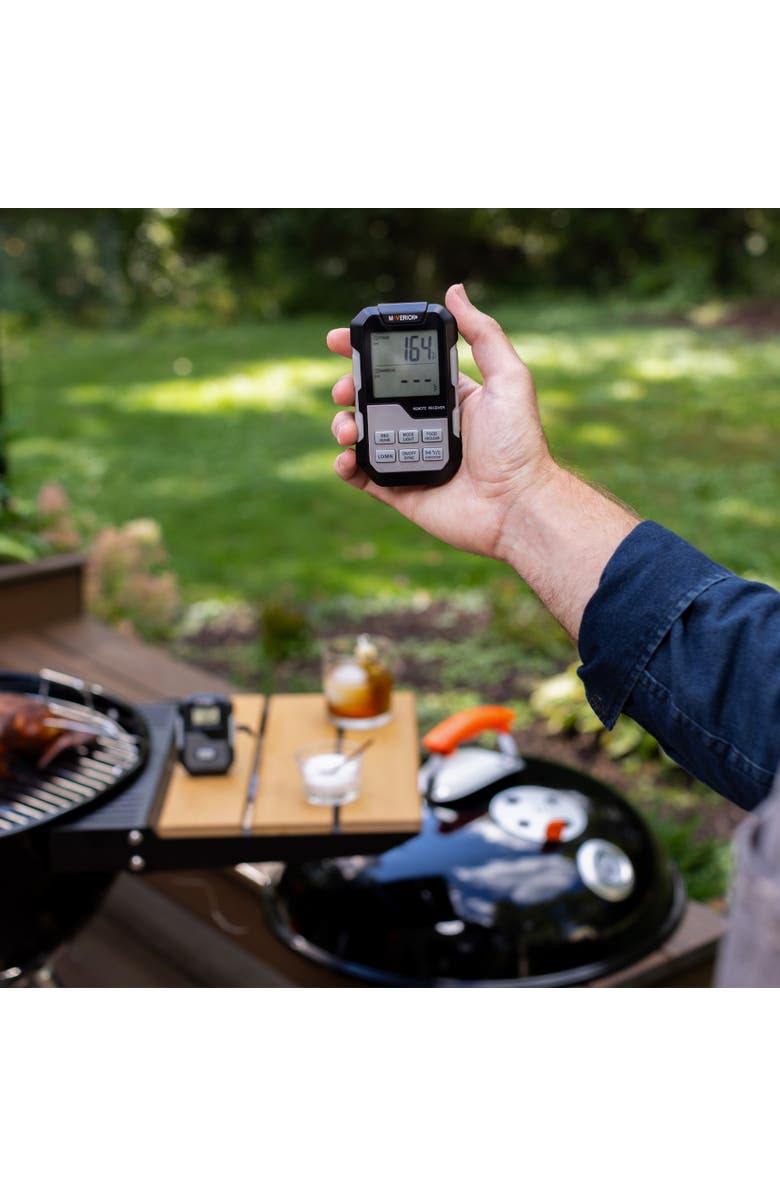 Maverick Long Range Wireless Remote Cooking Thermometer, Dual Probe, Alternate, color, Black/Grey