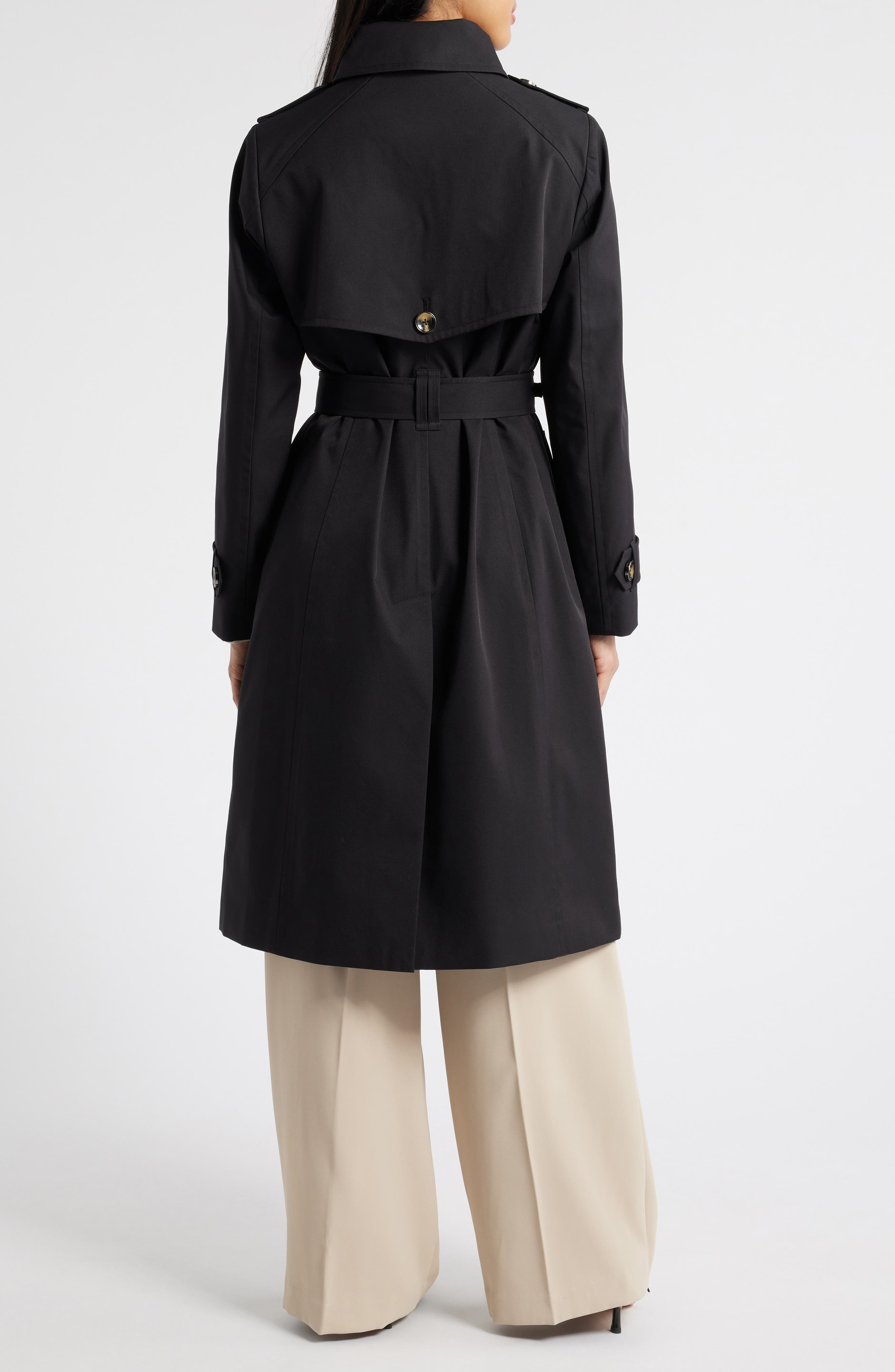 Double Breasted Trench Coat - image 2
