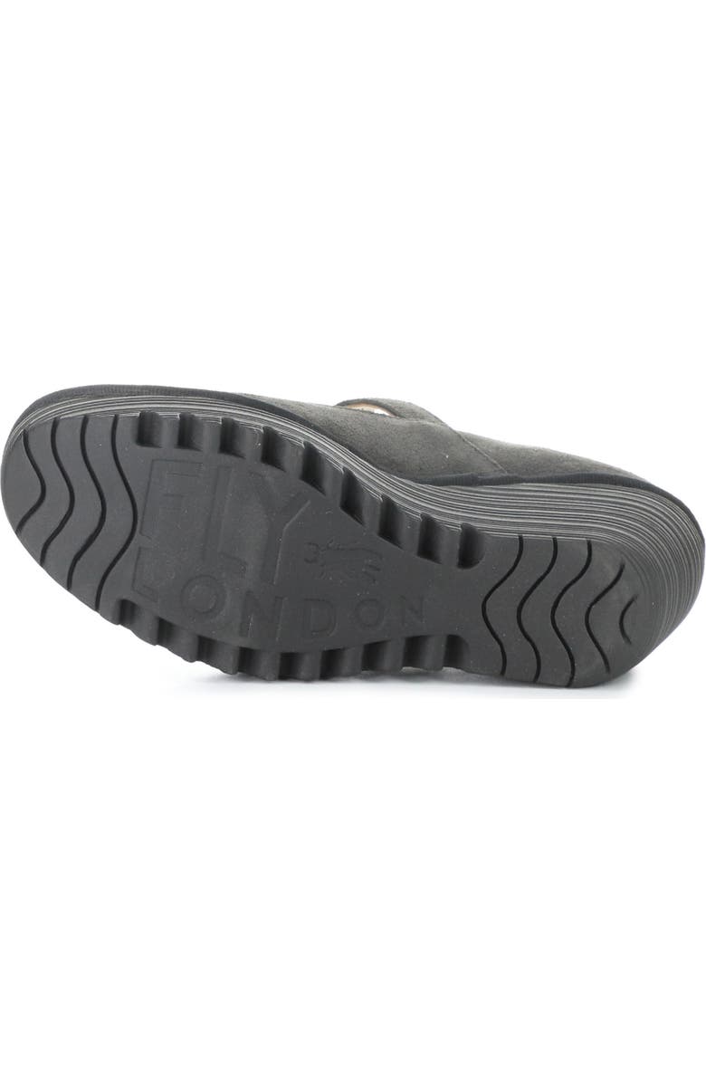 Fly London Yald Wedge Mary Jane Pump, Alternate, color, 005 Diesel
