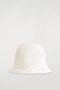 COS Pointelle-knit Bucket Hat