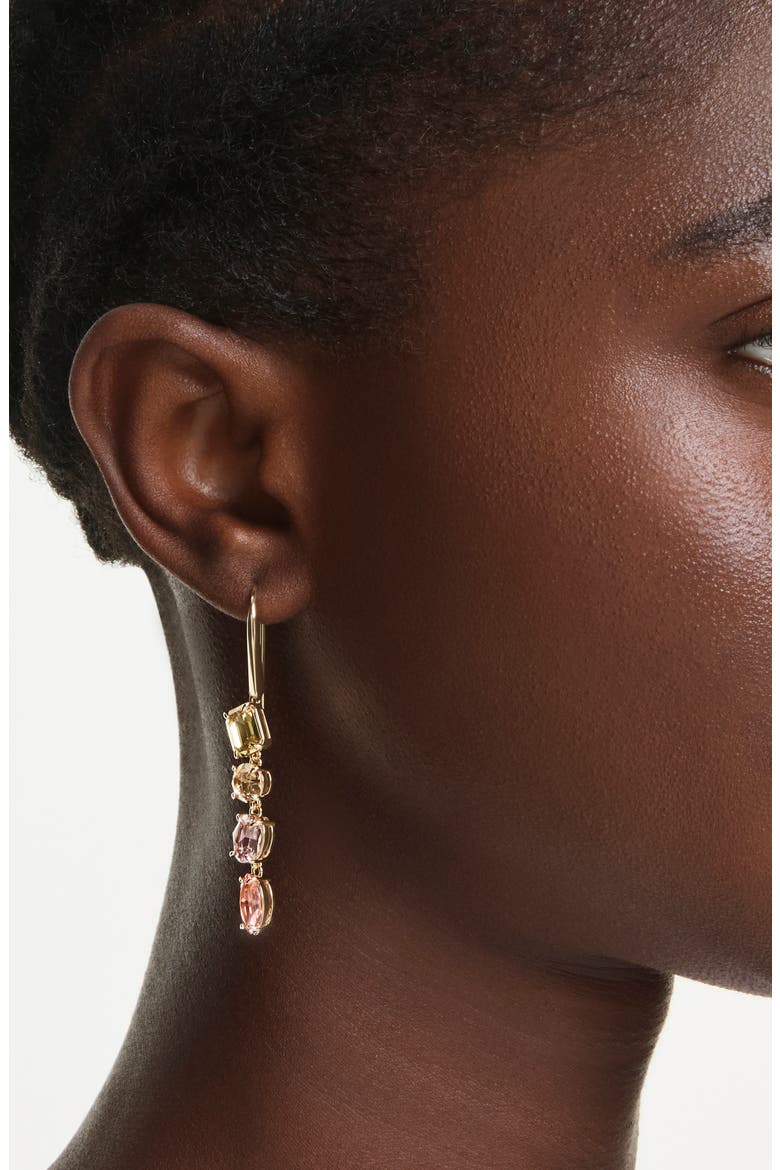 Gema Mismatched Drop Earrings, Alternate, color, GOLD/ MULTI