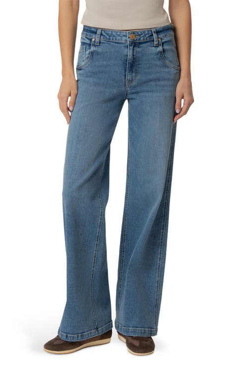 The Jean High Waist Wide Leg Jeans